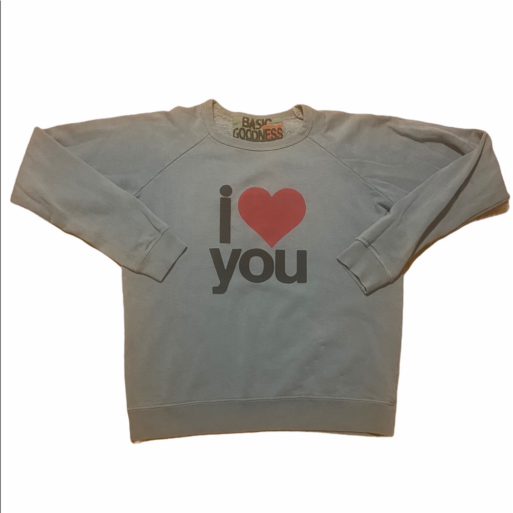 FREECITY BASIC GOODNESS love life sweatshirt S